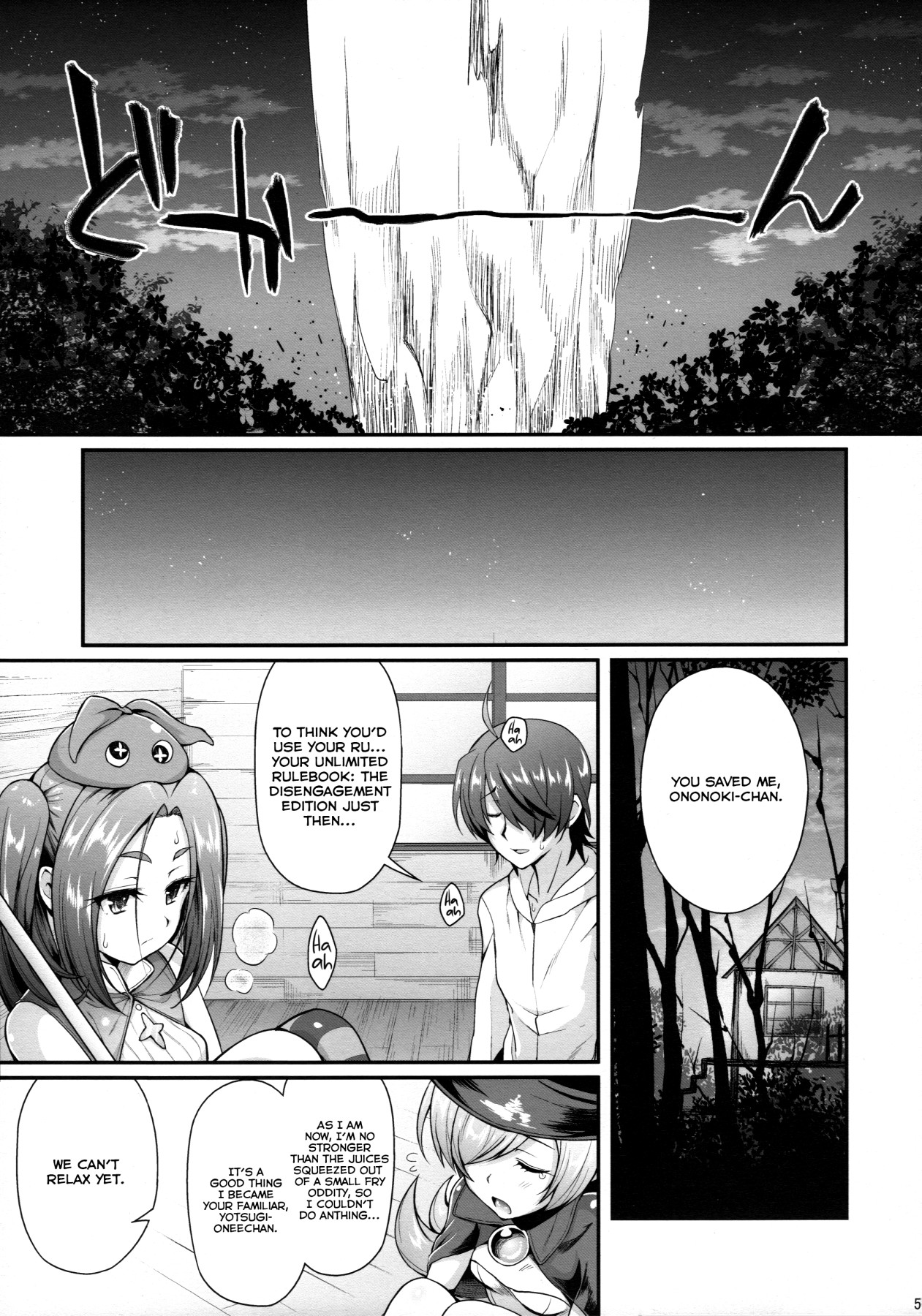 Hentai Manga Comic-Pachimonogatari Part 11: Yotsugi Magika-Read-4